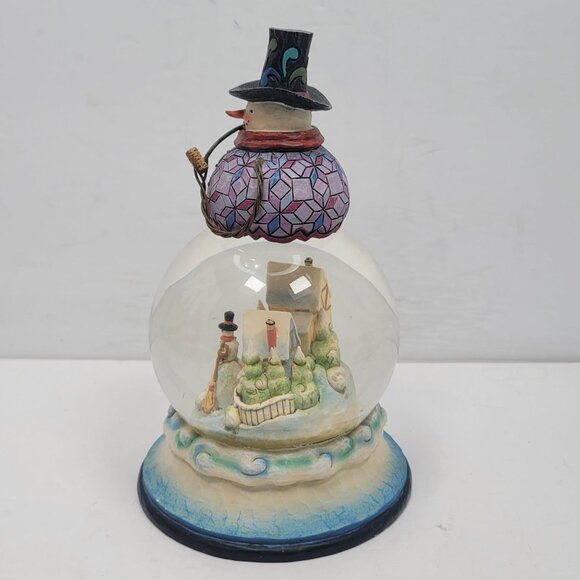 Jim Shore Heartwood Creek Frosty Days Warm Hearts Snowman S4017628 - Picture 3 of 6